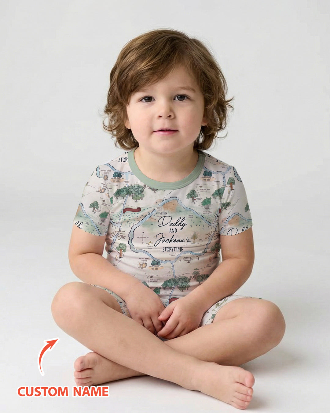Conjunto de Pijama de Dos Piezas de Bambú con Mangas Cortas y Pantalones Cortos