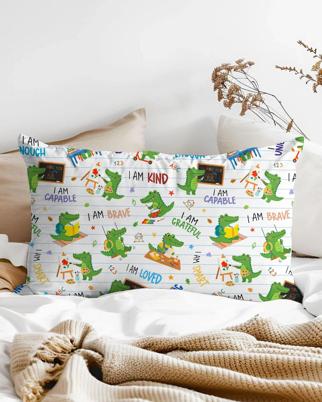 Funda de Almohada de Bambú Modelo