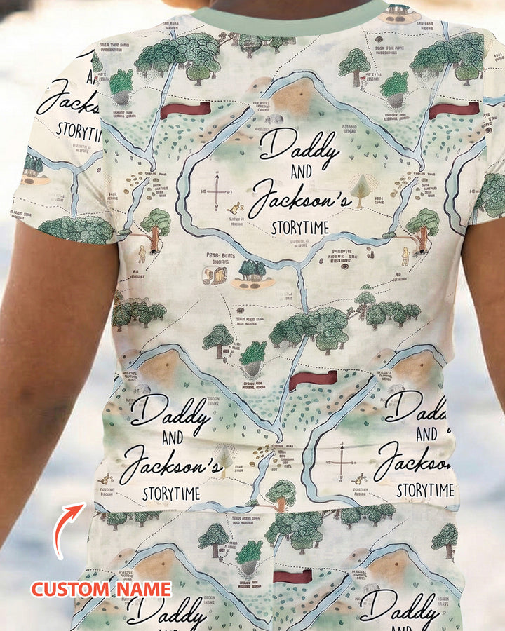 Zweiteiliges, kurzärmliges Pyjama-Set mit Marienkäfern