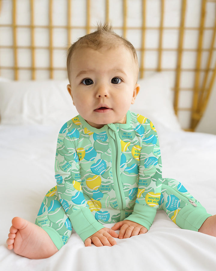 Tennis Candy Family Matching Bamboo Convertible Zippy