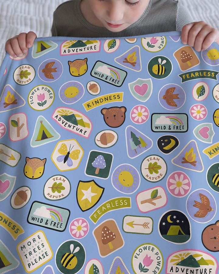 Little Explorer Bamboo Blanket
