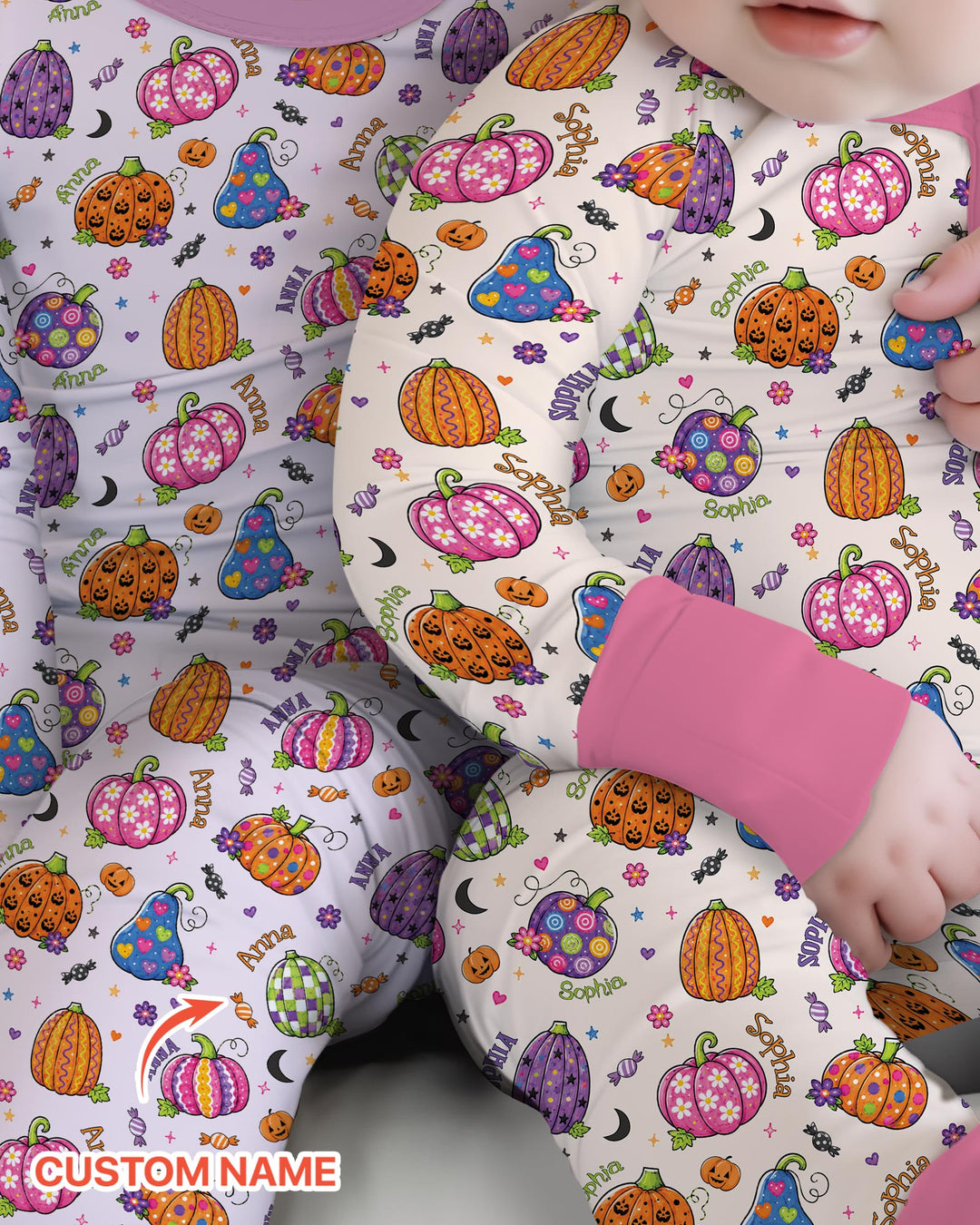 Boo-tiful Pumpkins Bamboo Convertible Zippy