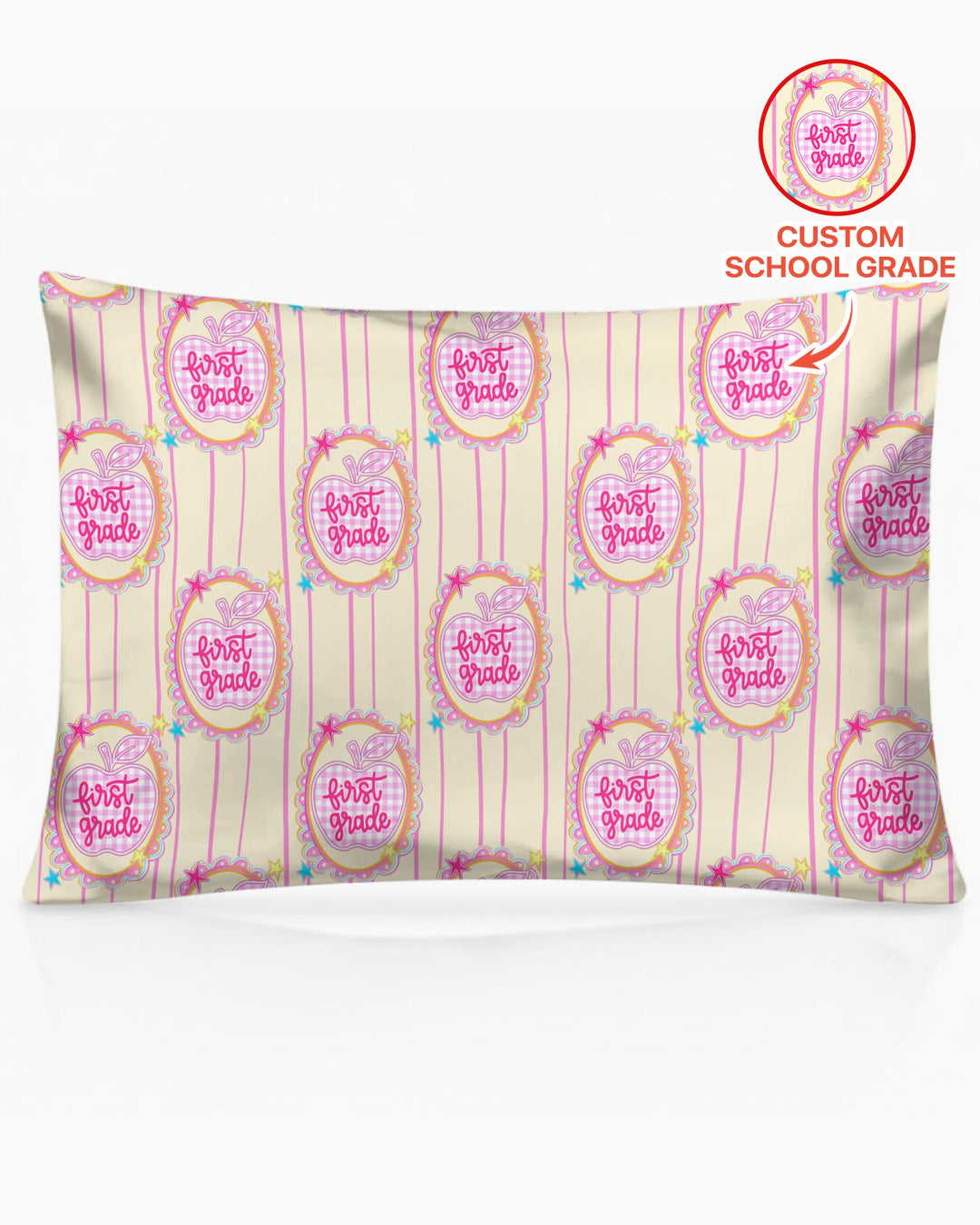 Plantilla de funda de almohada de bambú personalizada