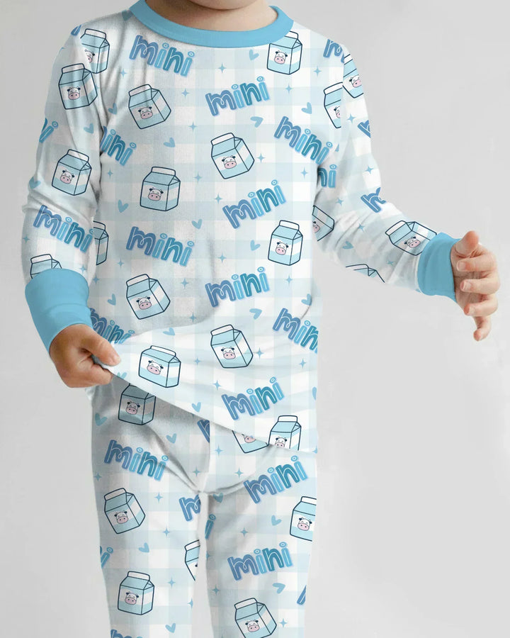 Mama & Mini Mother's Day 2026 Bamboo Two Piece Long Sleeve Pajama Set