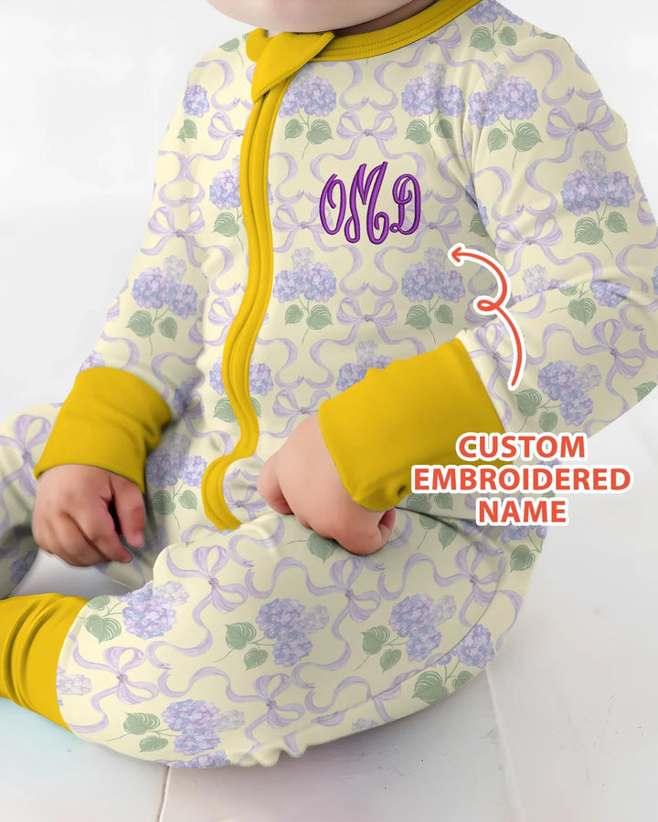 Gerippte Babykleidung mit individuellem Foto - Weich &amp; Skizzenhaft
