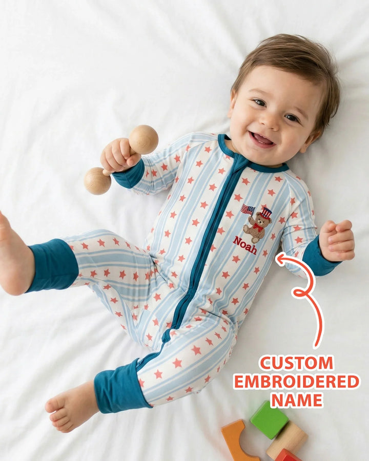 Gerippte Babykleidung mit individuellem Foto - Weich &amp; Skizzenhaft