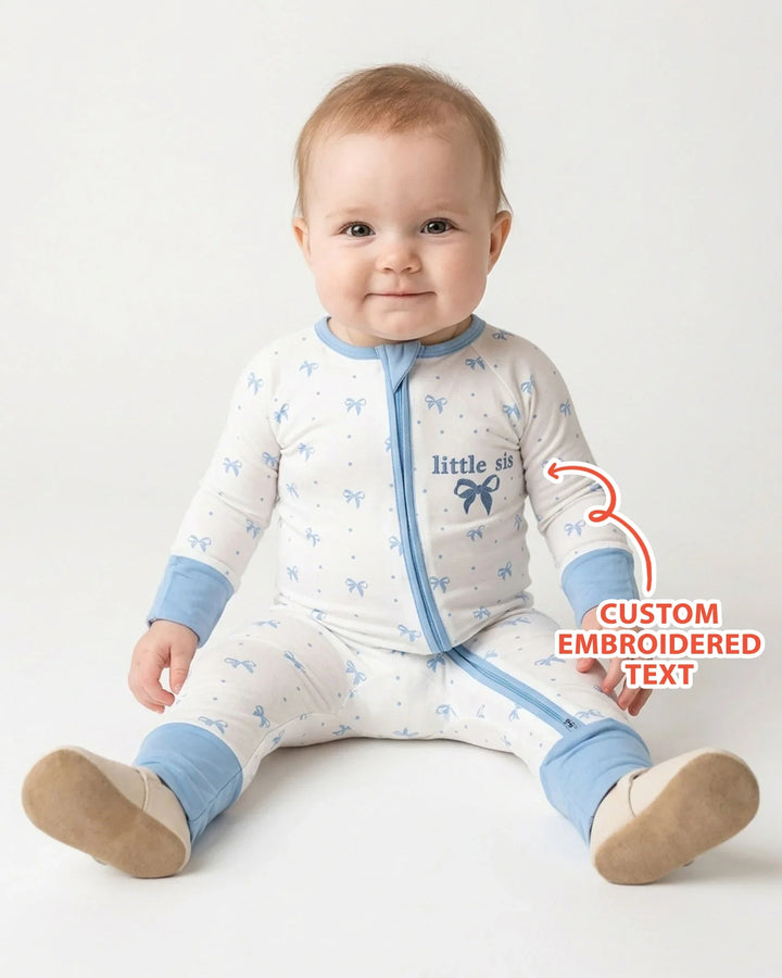 Gerippte Babykleidung mit individuellem Foto - Weich &amp; Skizzenhaft