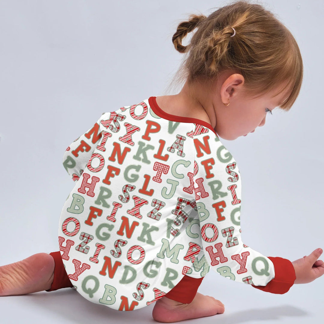 Alphabet Of Christmas Convertible Zippy - Zumbamboo