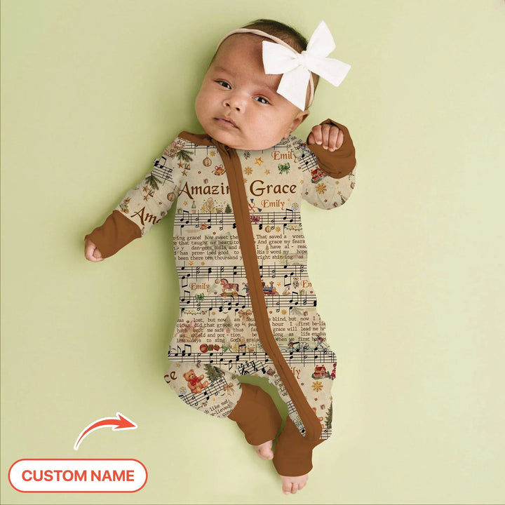 Amazing Grace Custom Name Convertible Zippy - Zumbamboo