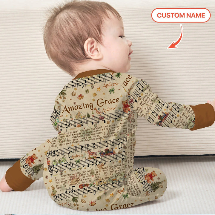 Amazing Grace Custom Name Convertible Zippy - Zumbamboo