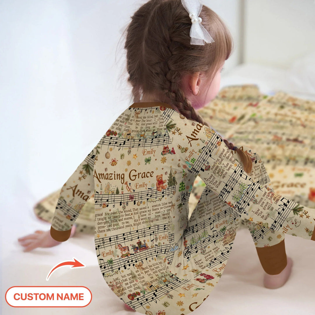 Amazing Grace Custom Name Convertible Zippy - Zumbamboo