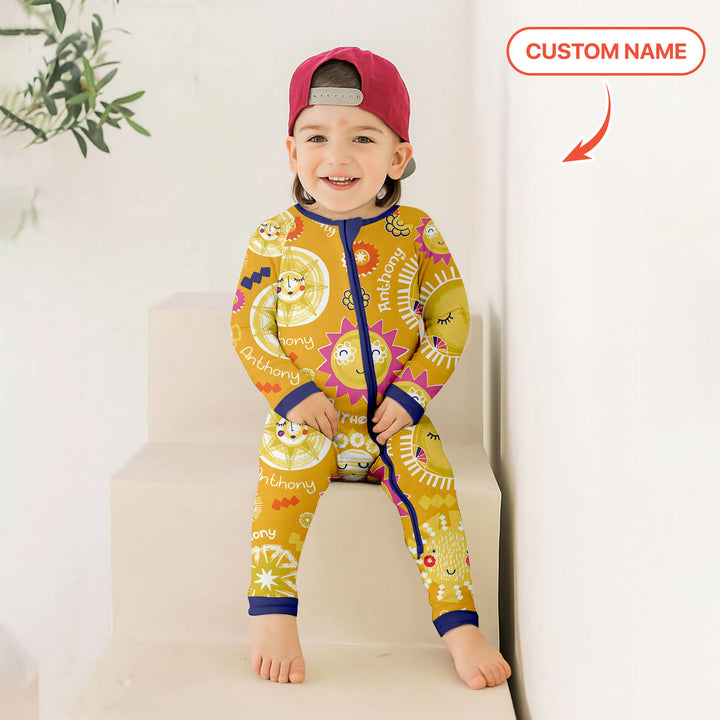 Gerippte Babykleidung mit individuellem Foto - Weich &amp; Skizzenhaft