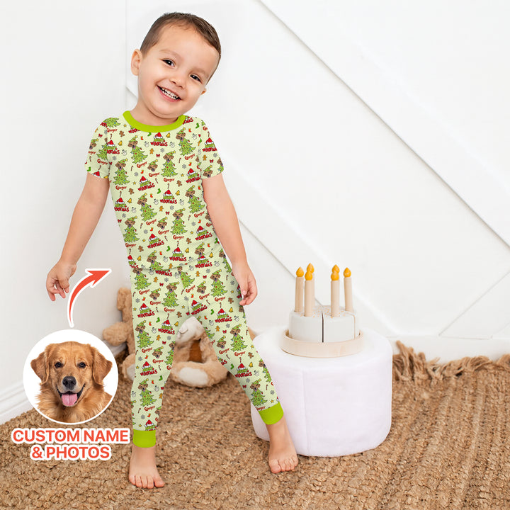 Zweiteiliges, kurzärmliges Pyjama-Set mit Marienkäfern