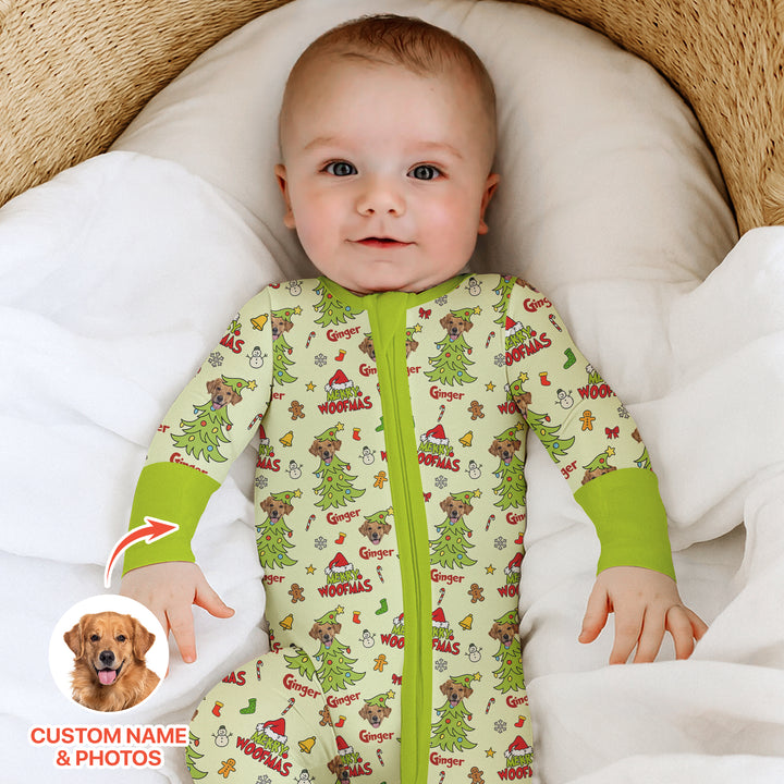 Gerippte Babykleidung mit individuellem Foto - Weich &amp; Skizzenhaft
