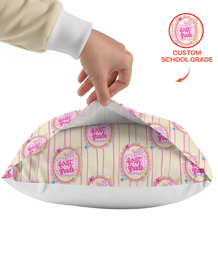 Plantilla de funda de almohada de bambú personalizada