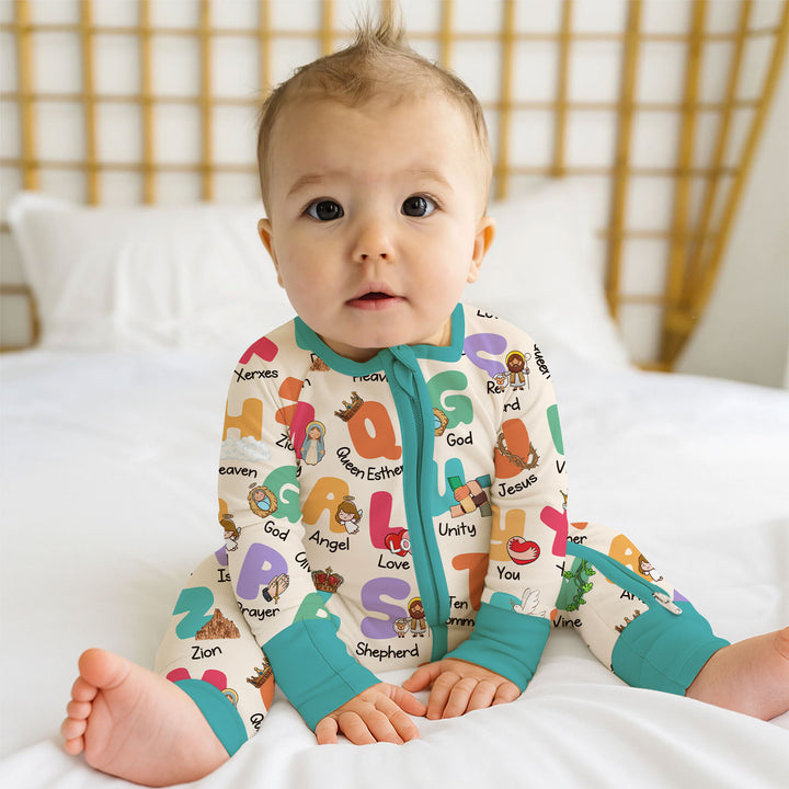 Biblical Alphabet Convertible Zippy