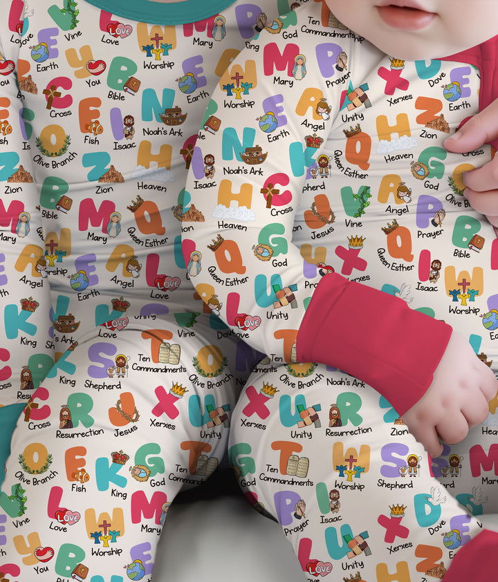 Biblical Alphabet Convertible Zippy