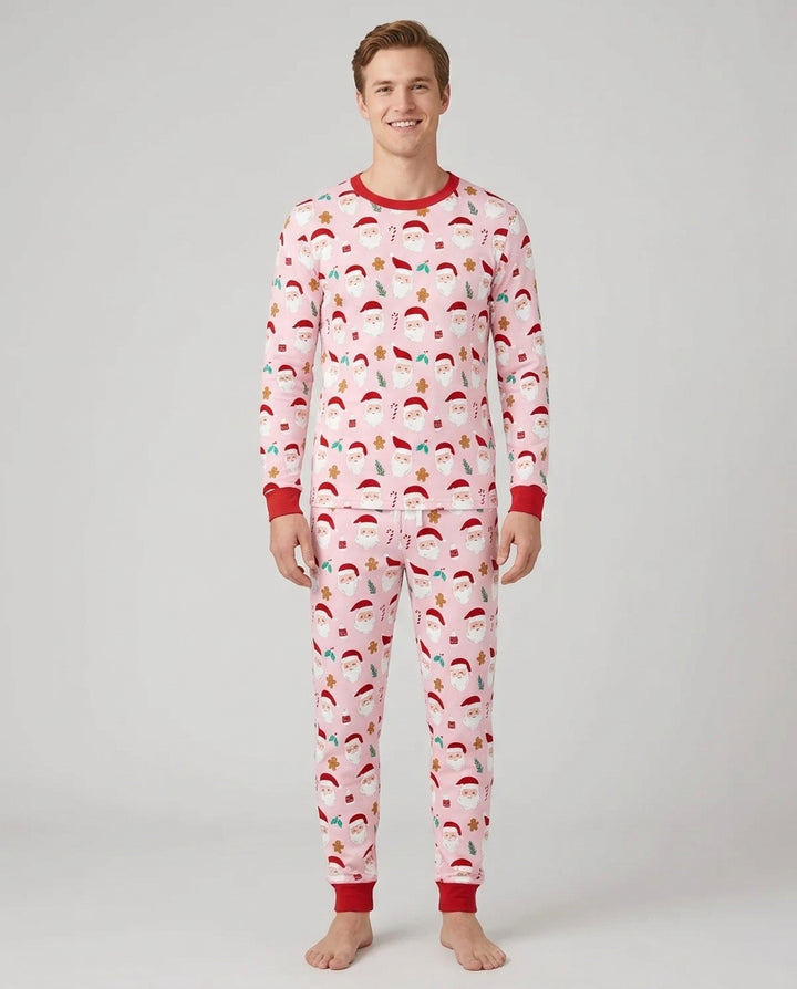Christmas Sweet Santa Bamboo Men's Pajama Set