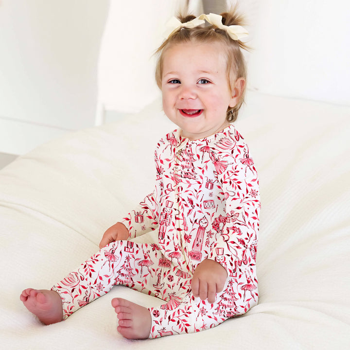 Christmas Nutcracker Toile Convertible Zippy
