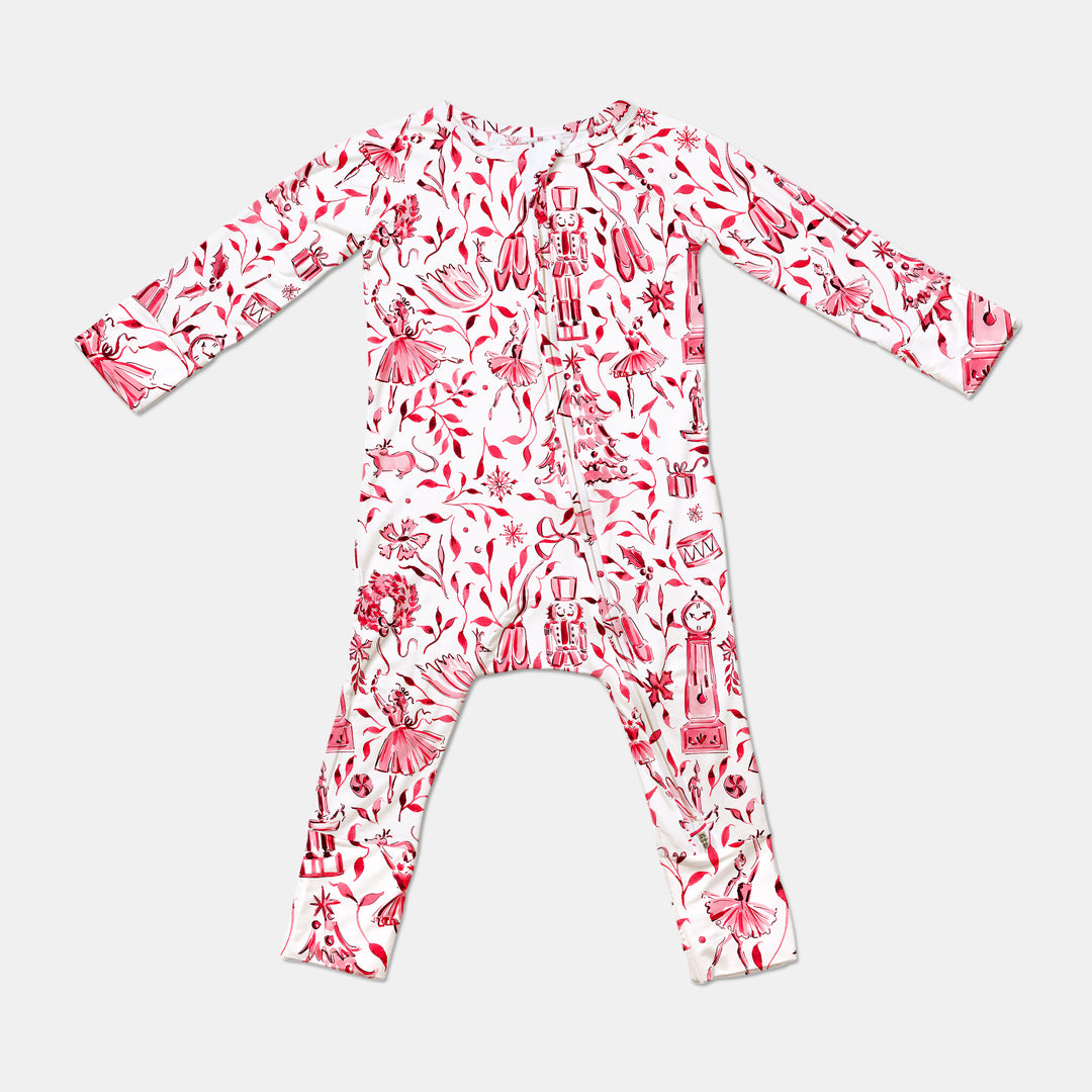 Christmas Nutcracker Toile Convertible Zippy