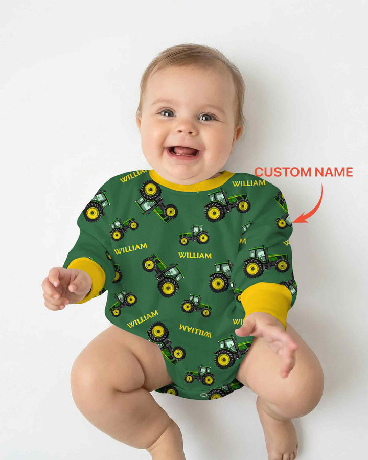 Gerippte Babykleidung mit individuellem Foto - Weich &amp; Skizzenhaft