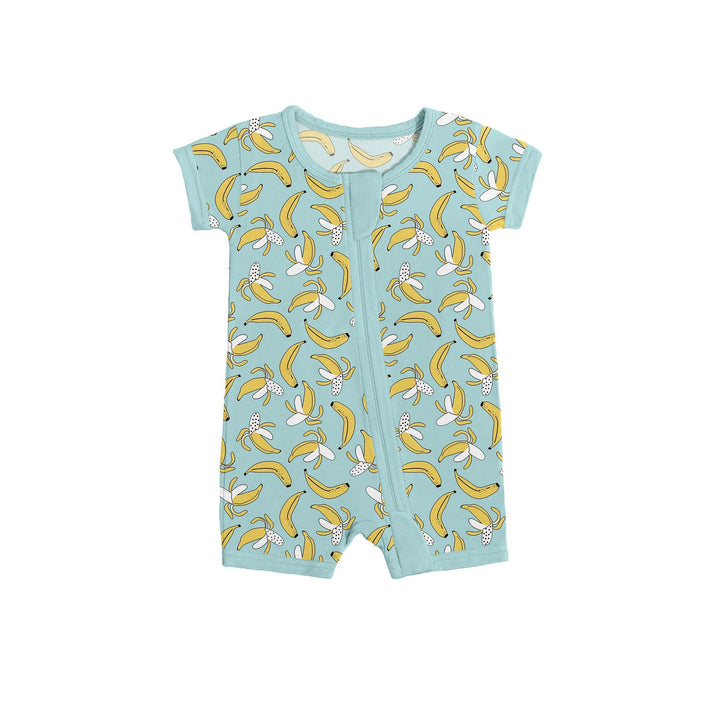 Bananas Shorty Zippered Romper