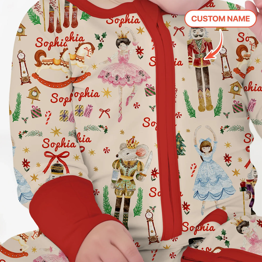 Nutcracker’s Christmas Dream Custom Name Convertible Zippy