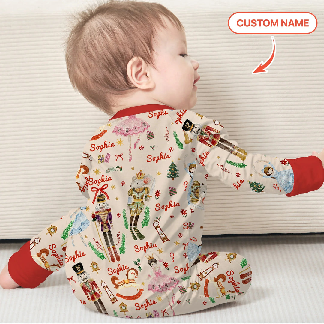 Nutcracker’s Christmas Dream Custom Name Convertible Zippy