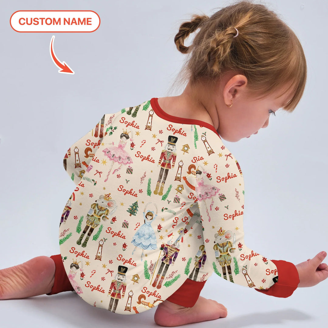 Nutcracker’s Christmas Dream Custom Name Convertible Zippy