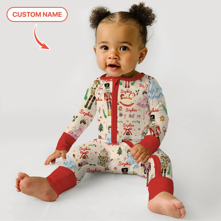 Nutcracker’s Christmas Dream Custom Name Convertible Zippy