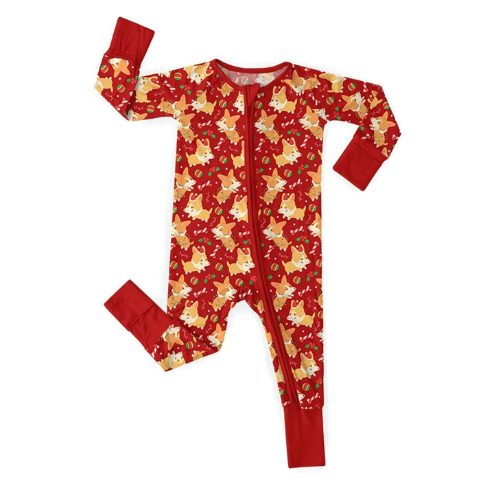Best - Selling Christmas Convertible Zippered Rompers - Zumbamboo