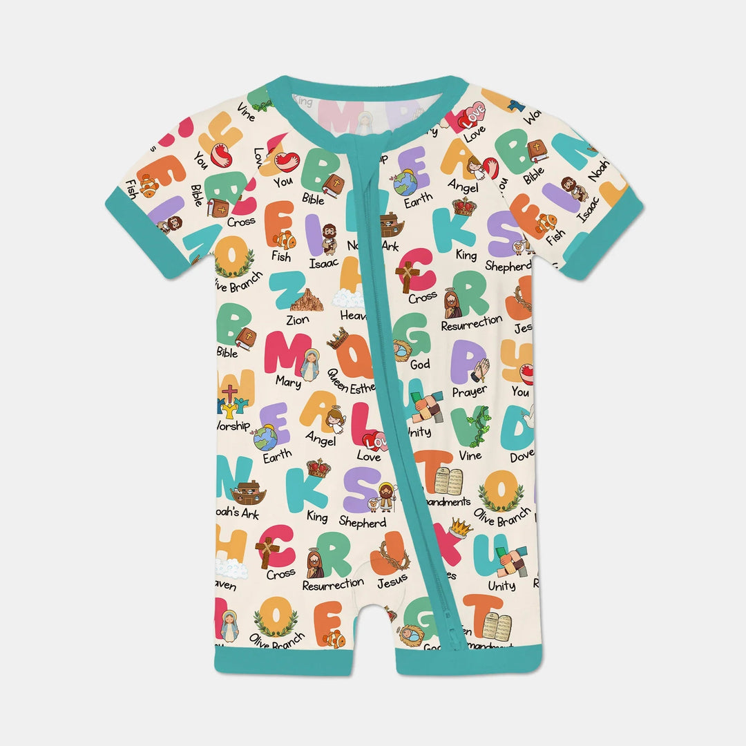 Biblical Alphabet Shorty Zippy - Zumbamboo