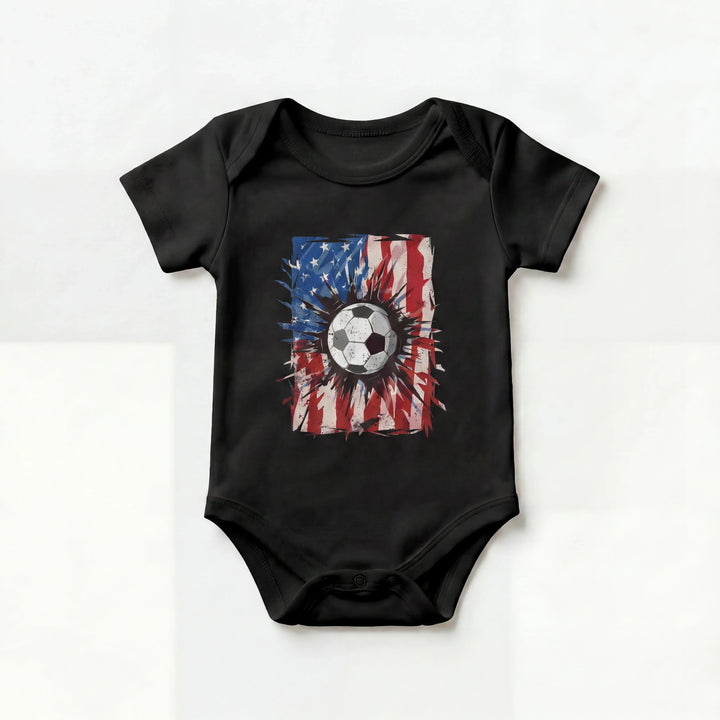 Little Soccer Star Bamboo Bodysuit