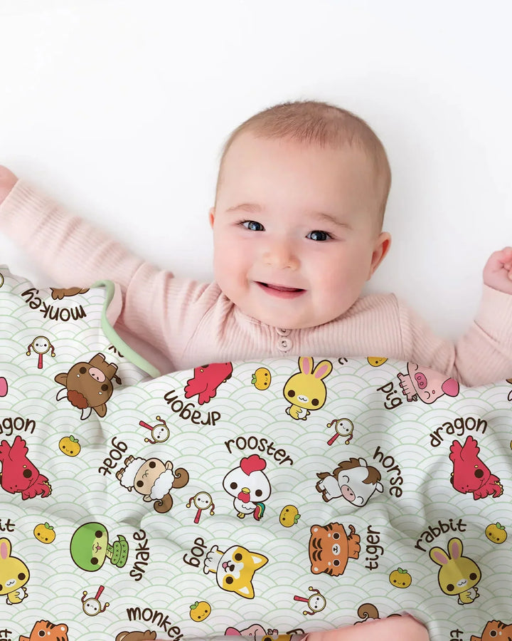 Kawaii Zodiac Blanket