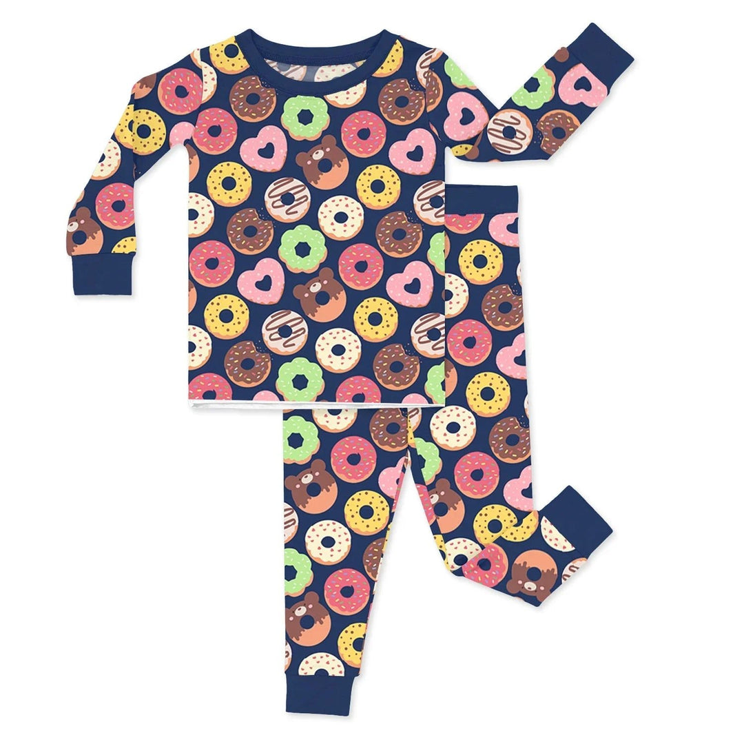 Blue Donut Fantasy Two Piece Pajama Set - Zumbamboo
