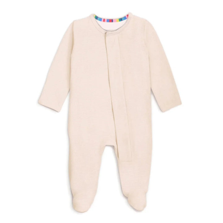 Blush Magnetic Footie Romper - Zumbamboo