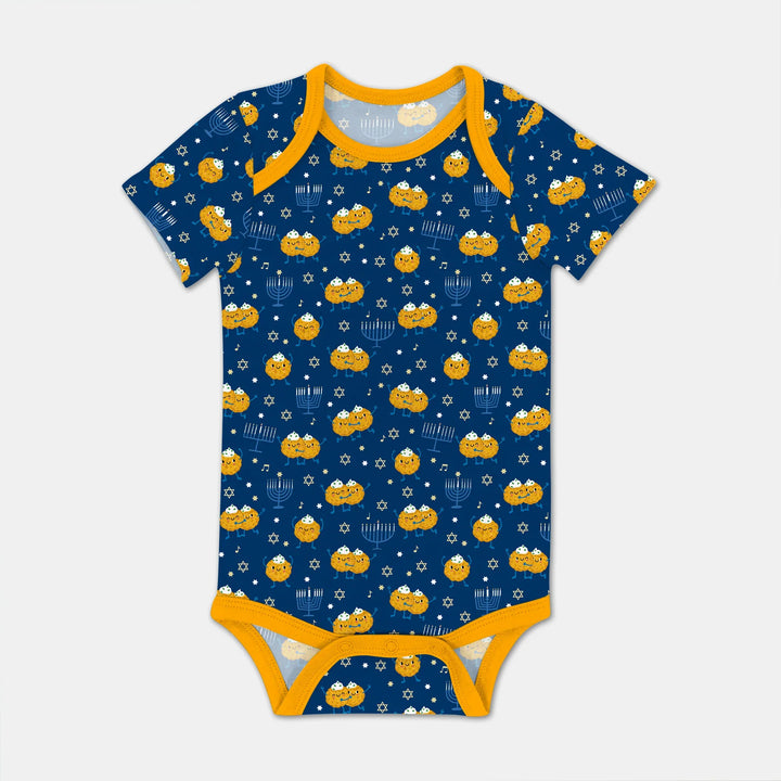 Hanukkah Latke Family Matching Bodysuit