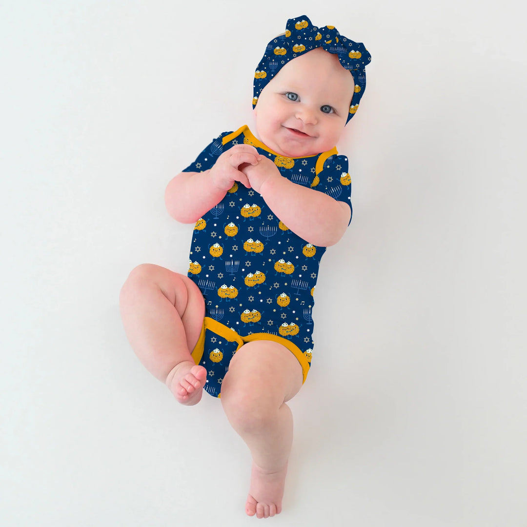 Hanukkah Latke Family Matching Bodysuit