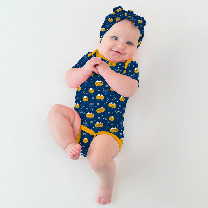 Hanukkah Latke Family Matching Bodysuit