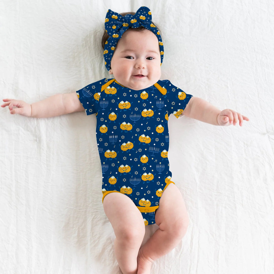Hanukkah Latke Family Matching Bodysuit