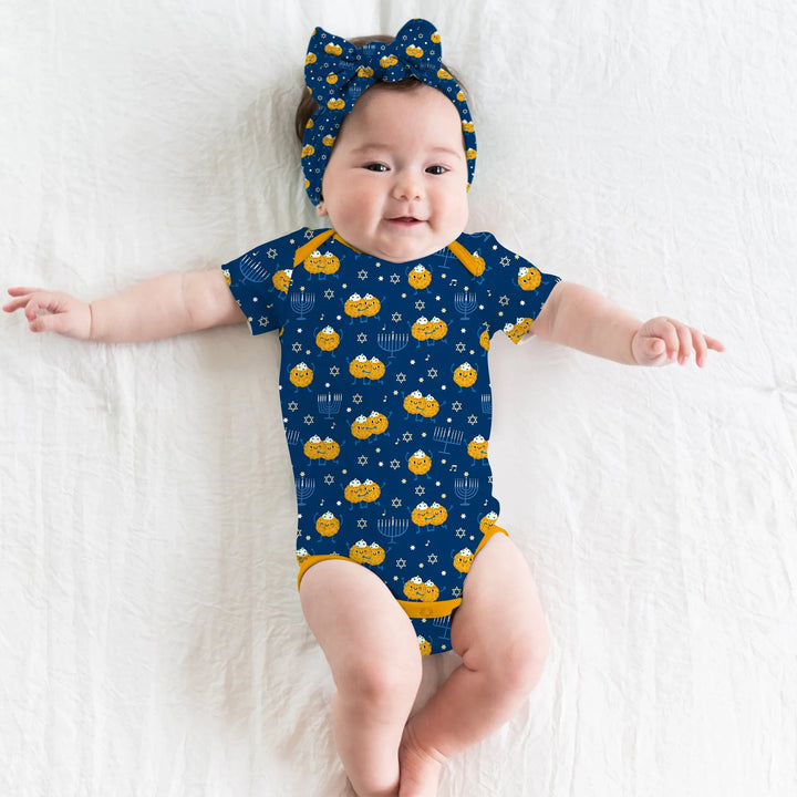 Hanukkah Latke Family Matching Bodysuit
