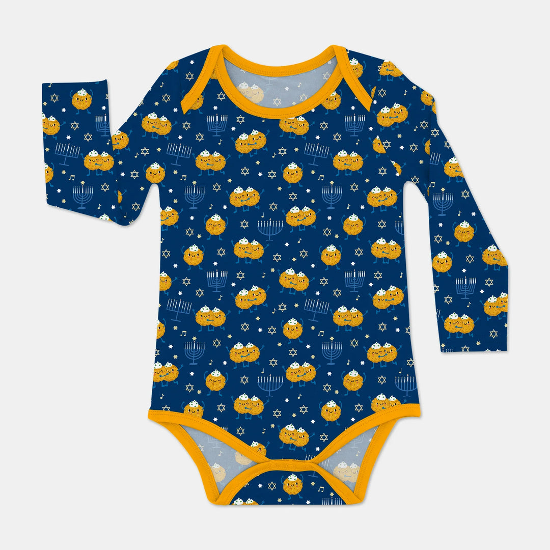 Hanukkah Latke Family Matching Bodysuit