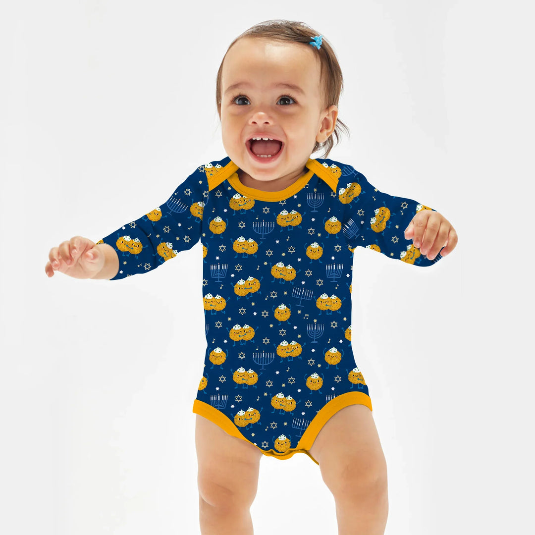 Hanukkah Latke Family Matching Bodysuit