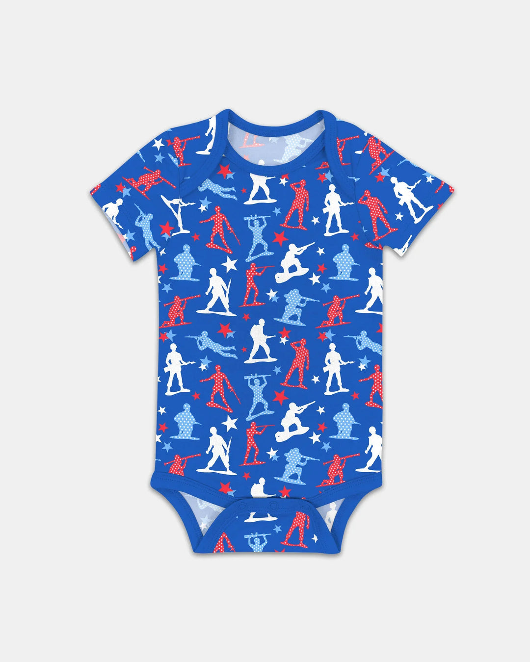 Army Toys 4th of July Bamboo Bodysuit