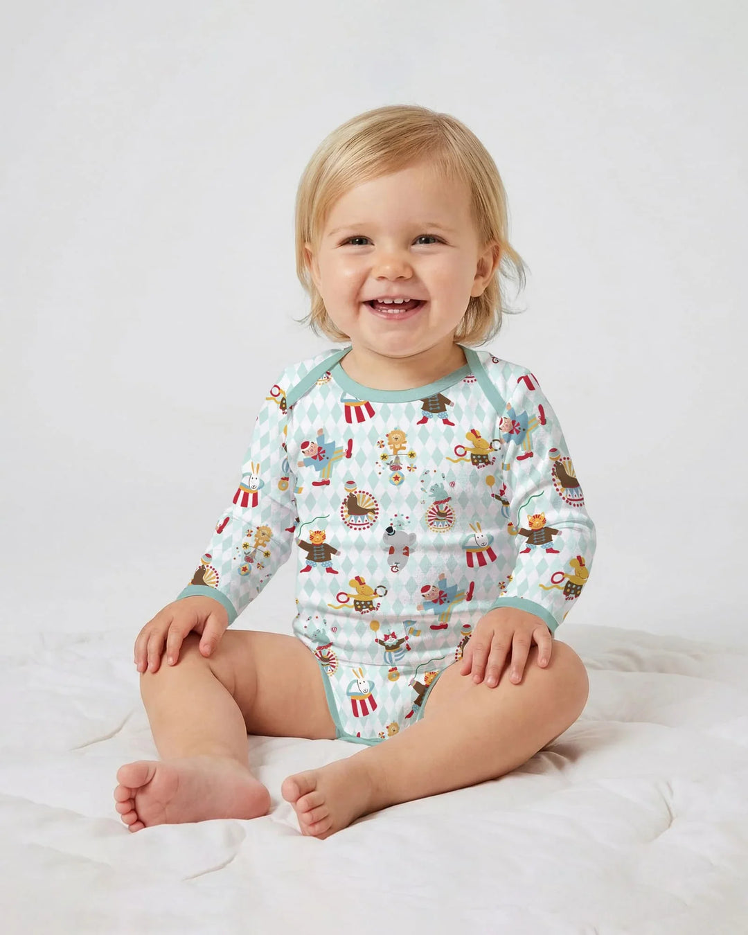 Circus Animal Bamboo Bodysuit