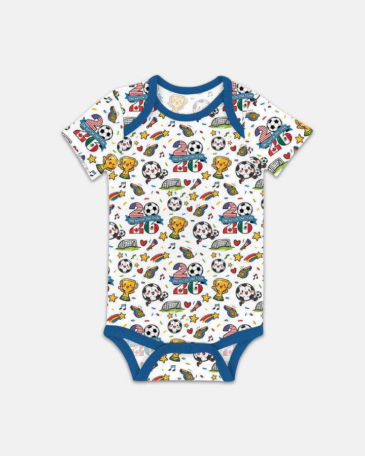 Soccer Fever 2026 Family Matching Bamboo Bodysuit
