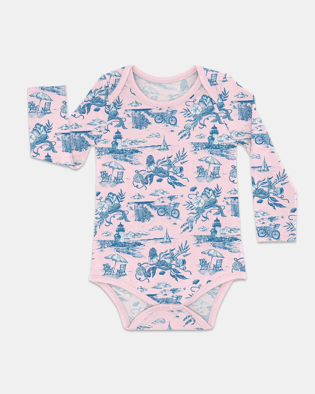 Summer Toile Bamboo Bodysuit