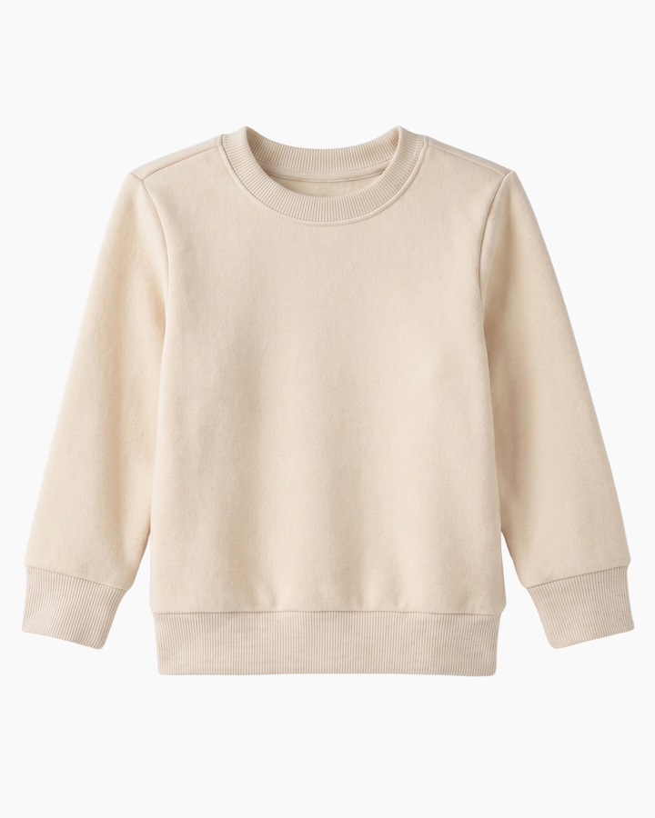 Solid Color Bamboo Crewneck Sweatshirt