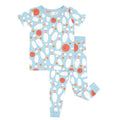 Bowling Two Piece Short Sleeve Pajama Set , Bowling Two Piece Short Sleeve Pajama Set - 12-18M