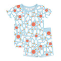 Bowling Two Piece Short Sleeve Shorts Pajama Set , Bowling Two Piece Short Sleeve Shorts Pajama Set - 12-18M